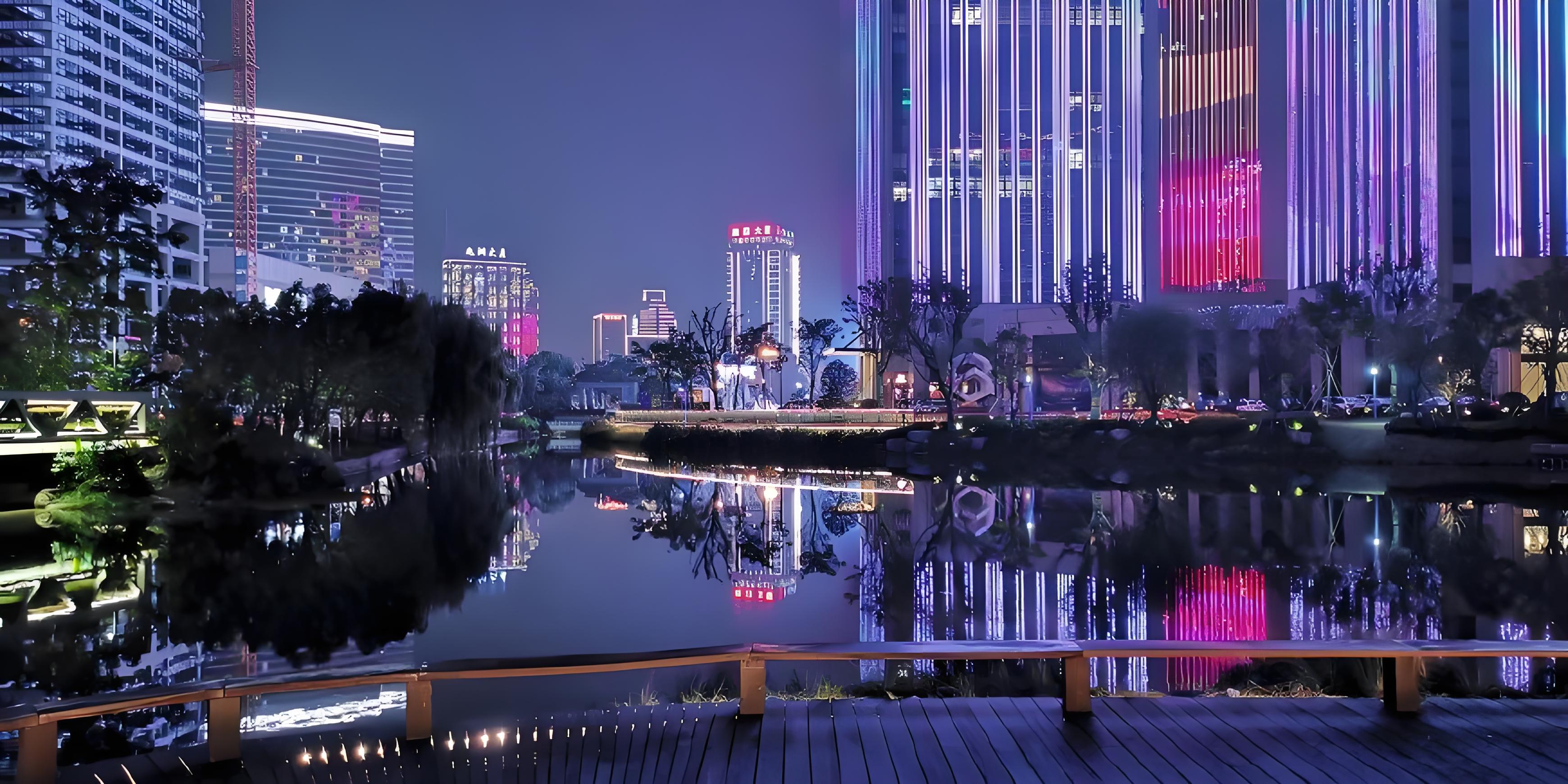 临平新城核心区夜景照明工程